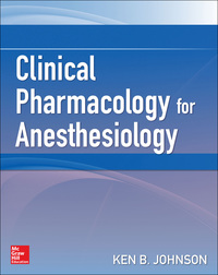 Imagen de portada: Clinical Pharmacology for Anesthesiology 1st edition 9780071736169