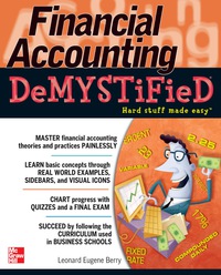 Imagen de portada: Financial Accounting DeMYSTiFieD 1st edition 9780071741026