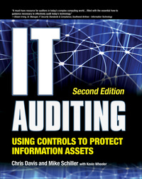 Cover image: IT Auditing Using Controls to Protect Information Assets 2nd edition 9780071742382