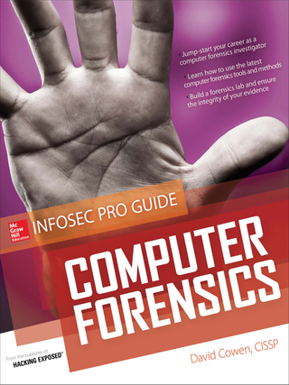 Imagen de portada: Computer Forensics InfoSec Pro Guide 1st edition 9780071742450