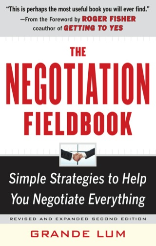 Cover image: The Negotiation Fieldbook 2nd edition 9780071743471