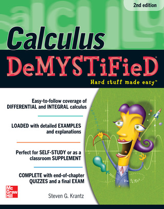 Cover image: Calculus DeMYSTiFieD, Second Edition 2nd edition 9780071743631