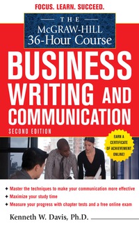 Imagen de portada: The McGraw-Hill 36-Hour Course in Business Writing and Communication 2nd edition 9780071738262