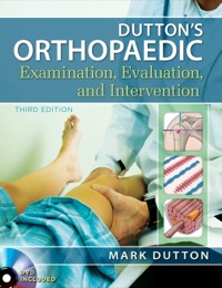 Cover image: Dutton's Orthopaedic Examination Evaluation and Intervention 3rd edition 9780071744041
