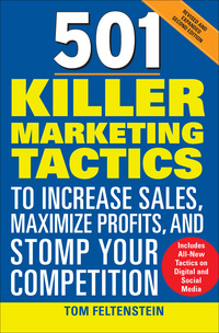 Cover image: 501 Killer Marketing Tactics to Increase Sales, Maximize Profits, and Stomp Your Competition: Revised and Expanded Second Edition 2nd edition 9780071740630