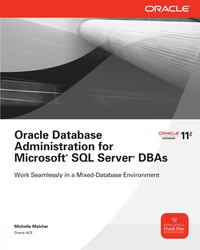Imagen de portada: Oracle Database Administration for Microsoft SQL Server DBAs 1st edition 9780071744317
