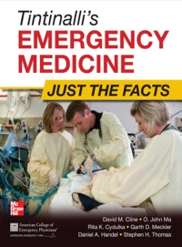 Cover image: Tintinalli's Emergency Medicine: Just the Facts 3rd edition 9780071744416