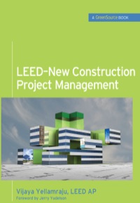 Cover image: LEED-New Construction Project Management (GreenSource) 1st edition 9780071744454