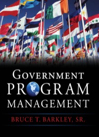 Cover image: Government Program Management 1st edition 9780071744485