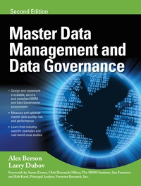 Cover image: Master Data Management and Data Governance 2nd edition 9780071744584