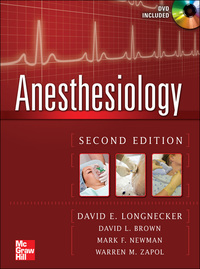 Cover image: Anesthesiology, Second Edition 2nd edition 9780071785136