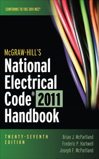 Imagen de portada: McGraw-Hill's National Electrical Code 2011 Handbook 27th edition 9780071745703