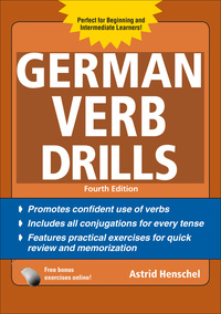 Imagen de portada: German Verb Drills, Fourth Edition 4th edition 9780071744713