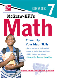 Cover image: McGraw-Hill's Math Grade 7 1st edition 9780071748636