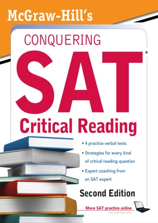 Cover image: McGraw-Hill's Conquering SAT Critical Reading 2nd edition 9780071748780