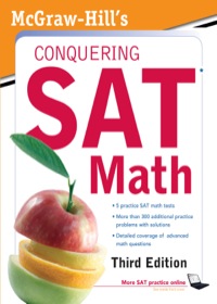 Cover image: McGraw-Hill's Conquering SAT Math 3rd edition 9780071748926