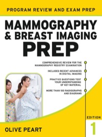 Cover image: Mammography and Breast Imaging PREP: Program Review and Exam Prep 1st edition 9780071749329
