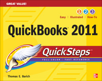 Imagen de portada: QuickBooks 2011 QuickSteps 2nd edition 9780071751353