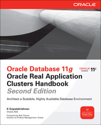 Cover image: Oracle Database 11g Oracle Real Application Clusters Handbook, 2nd Edition 2nd edition 9780071752626