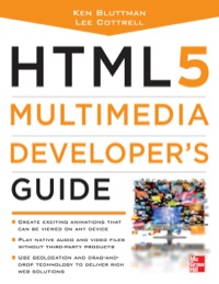 Cover image: HTML5 Multimedia Developer's Guide 1st edition 9780071752824