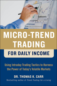 Cover image: Micro-Trend Trading for Daily Income: Using Intra-Day Trading Tactics to Harness the Power of Today's Volatile Markets 1st edition 9780071752879