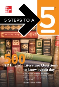 Cover image: 5 Steps to a 5 500 AP English Literature Questions to Know By Test Day 1st edition 9780071754101