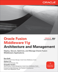 Cover image: Oracle Fusion Middleware 11g Architecture and Management 1st edition 9780071754170