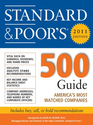 Cover image: Standard & Poor''s 500 Guide, 2011 Edition 14th edition 9780071754903
