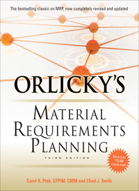 Cover image: Orlicky's Material Requirements Planning, Third Edition 3rd edition 9780071755634