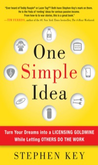 Cover image: One Simple Idea: Turn Your Dreams into a Licensing Goldmine While Letting Others Do the Work 1st edition 9780071756150