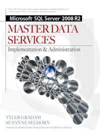 Cover image: Microsoft SQL Server 2008 R2 Master Data Services 1st edition 9780071756235