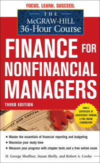 Cover image: The McGraw-Hill 36-Hour Course: Finance for Non-Financial Managers 3rd edition 9780071749558