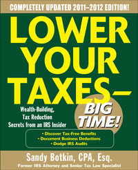 Imagen de portada: Lower Your Taxes - Big Time 2011-2012 4/E 4th edition 9780071752022