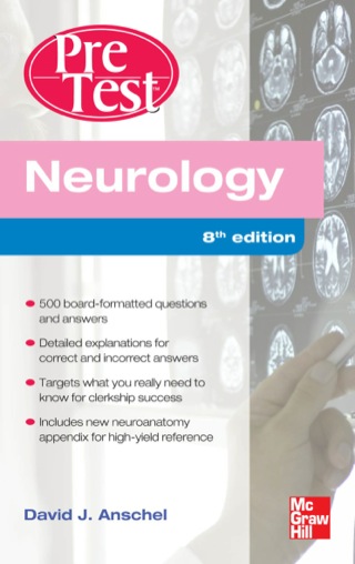 Cover image: Neurology PreTest Self-Assessment And Review 8th edition 9780071761147