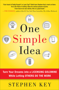 Cover image: One Simple Idea: Turn Your Dreams into a Licensing Goldmine While Letting Others Do the Work 1st edition 9780071756150