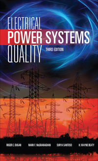 Imagen de portada: Electrical Power Systems Quality, Third Edition 3rd edition 9780071761550