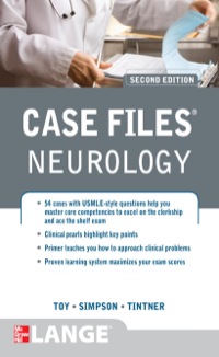 Cover image: Case Files Neurology 2nd edition 9780071761703