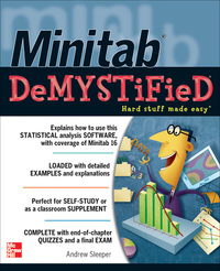 صورة الغلاف: Minitab Demystified 1st edition 9780071762298