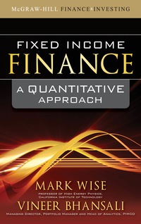 Cover image: Fixed Income Finance: A Quantitative Approach 1st edition 9780071621205