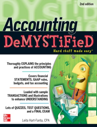 Cover image: Accounting DeMYSTiFieD 2nd edition 9780071763738