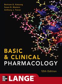 Cover image: Basic and Clinical Pharmacology Inkling 12th edition 9780071764018