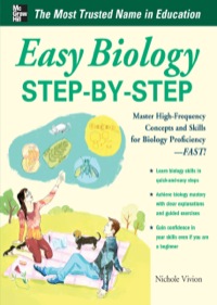 Cover image: Easy Biology Step-by-Step 1st edition 9780071767798