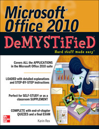 Cover image: Microsoft Office 2010 Demystified 1st edition 9780071767958