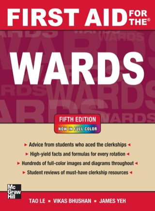 Cover image: First Aid for the Wards 5th edition 9780071768511