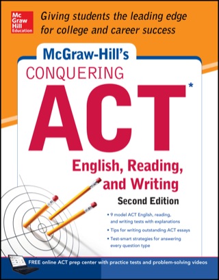 Cover image: McGraw-Hill's Conquering ACT English Reading and Writing 2nd edition 9780071769082