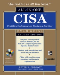 Cover image: CISA Certified Information Systems Auditor All-in-One Exam Guide 2nd edition 9780071769105