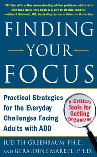 Cover image: Finding Your Focus 1st edition 9780071453967