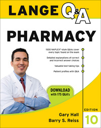 Imagen de portada: Lange Q & A Pharmacy, Tenth Edition 10th edition 9780071740678