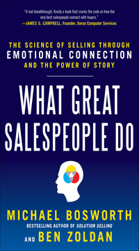 صورة الغلاف: What Great Salespeople Do (PB) 1st edition 9780071769716