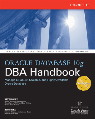 Cover image: Oracle Database 10g DBA Handbook 1st edition 9780072231458